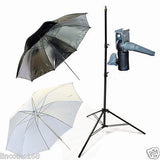 Light Stand & Flash Bracket Mount & Umbrella / Speedlite Flash Accessories Kit F