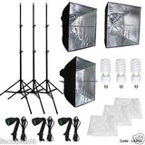 3PCS Linco Studio Softbox Studio Video Photo Lighting Photography Light Kit