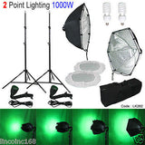 Linco 2 Softbox Stand Video Photo Lighting Photography Light Kit LK282