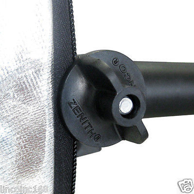 Studio Photography Lighting Boom Stand Kit for Speedlite W/ Reflector Holder