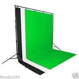 Photo Studio Backdrop 3color Muslin 3Softbox Photo Video Lighting Studio Kit