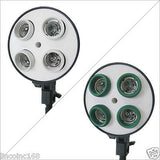 Ceramic Protector & Cap for Photography Studio Lighting Kit Light Head -4 of Set